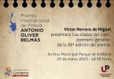 Vctor Herrero de Miguel presenta su poemario en Cartagena
