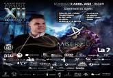 Cartel de la gala del XII aniversario de Misercua