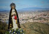 Cartagena sigue a la Virgen de la Soledad en la romera a la ermita del Calvario