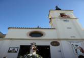 Cartagena sigue a la Virgen de la Soledad en la romera a la ermita del Calvario