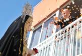 Cartagena sigue a la Virgen de la Soledad en la romera a la ermita del Calvario