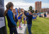 Encuentro Nacional de Clubes sub 18 en la pista municipal de atletismo