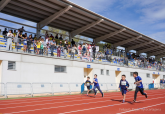 Encuentro Nacional de Clubes sub 18 en la pista municipal de atletismo