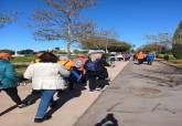 Actividad de senderismo y plantacin de rboles organizada por la Delegacin de Mayores del Ayuntamiento