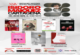 Cartel del  XXIV edicin Certamen Nacional de Teatro Isidoro Miquez