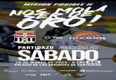 Cartel del partido del Odilo FC Cartagena CB