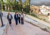 Visita a la fase final de las obras en los accesos al Parque Torres