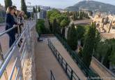Visita a la fase final de las obras en los accesos al Parque Torres