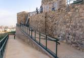 Visita a la fase final de las obras en los accesos al Parque Torres