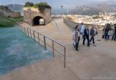 Visita a la fase final de las obras en los accesos al Parque Torres
