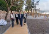 Visita a la fase final de las obras en los accesos al Parque Torres