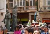 Cartagena lleva a la Virgen de la Piedad en un traslado extraordinario por su Centenario