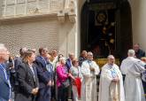 Cartagena lleva a la Virgen de la Piedad en un traslado extraordinario por su Centenario