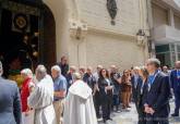 Cartagena lleva a la Virgen de la Piedad en un traslado extraordinario por su Centenario