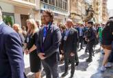 Cartagena lleva a la Virgen de la Piedad en un traslado extraordinario por su Centenario