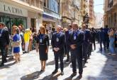 Cartagena lleva a la Virgen de la Piedad en un traslado extraordinario por su Centenario