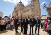 Cartagena lleva a la Virgen de la Piedad en un traslado extraordinario por su Centenario