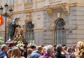 Cartagena lleva a la Virgen de la Piedad en un traslado extraordinario por su Centenario
