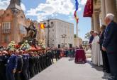 Cartagena lleva a la Virgen de la Piedad en un traslado extraordinario por su Centenario