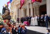 Cartagena lleva a la Virgen de la Piedad en un traslado extraordinario por su Centenario