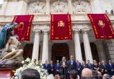 Cartagena lleva a la Virgen de la Piedad en un traslado extraordinario por su Centenario