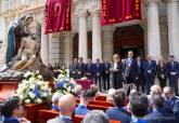Cartagena lleva a la Virgen de la Piedad en un traslado extraordinario por su Centenario