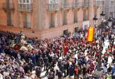 Cartagena lleva a la Virgen de la Piedad en un traslado extraordinario por su Centenario