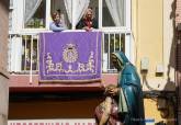 Cartagena lleva a la Virgen de la Piedad en un traslado extraordinario por su Centenario