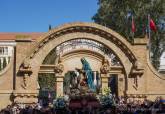 Cartagena lleva a la Virgen de la Piedad en un traslado extraordinario por su Centenario