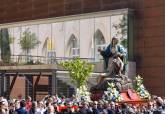 Cartagena lleva a la Virgen de la Piedad en un traslado extraordinario por su Centenario