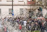 Cartagena lleva a la Virgen de la Piedad en un traslado extraordinario por su Centenario