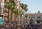 Cartagena lleva a la Virgen de la Piedad en un traslado extraordinario por su Centenario