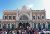 Cartagena lleva a la Virgen de la Piedad en un traslado extraordinario por su Centenario