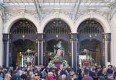 Cartagena lleva a la Virgen de la Piedad en un traslado extraordinario por su Centenario
