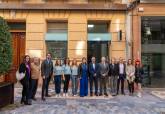 La alcaldesa y el presidente de Ucomur visitan 'Espacio de Pausa' que se ha convertido en la primera cooperativa creada en Cartagena con el apoyo de la ADLE y UCOMUR