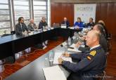 La alcaldesa Noelia Arroyo preside, junto al director del INFO, Joaqun Gmez, una reunin en la que se presentar una nueva lnea para el refuerzo de Caetra.
