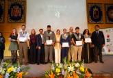 La alcaldesa, Noelia Arroyo, madrina en la graduación de alumnos de once ciclos formativos del CIFP Carlos III