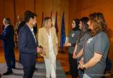 La alcaldesa, Noelia Arroyo, madrina en la graduación de alumnos de once ciclos formativos del CIFP Carlos III