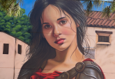 Mural de inspiracin romana en Canteras