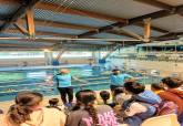 Alumnos del CEIP Cuatro Santos comparten jornada de ftbol sala con el Jimbee