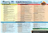 Programa evento fallero en Cartagena