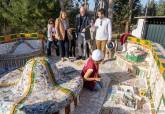Finaliza la restauracin del mirador y el cerramiento histrico del Huerto de las Bolas, en Santa Ana