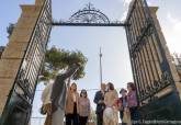 Finaliza la restauracin del mirador y el cerramiento histrico del Huerto de las Bolas, en Santa Ana