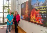 Presentacin de las Fallas de Valencia que se van a celebrar en Cartagena