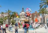 Falla de Valencia en Cartagena.