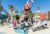 Falla de Valencia en Cartagena.
