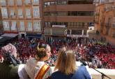 Recepcin de autoridades y falleros en el Palacio Consistorial