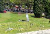 Falleros disparan en Cartagena una masclet de rcord en recuerdo a las vctimas de la dana de Valencia
