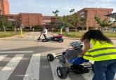 Alumnos del aula abierta del CEIP Cuatro Santos visitan el Parque de Educacin Vial