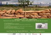 Cartel de las III Jornadas sobre Piedra Seca